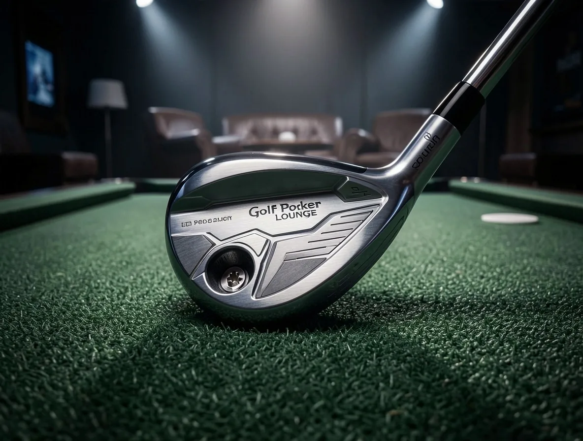 Golf club in the Golden Rooms studio