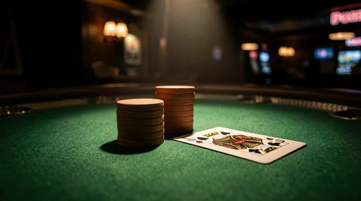 Interior of the Golden Rooms Poker Lounge