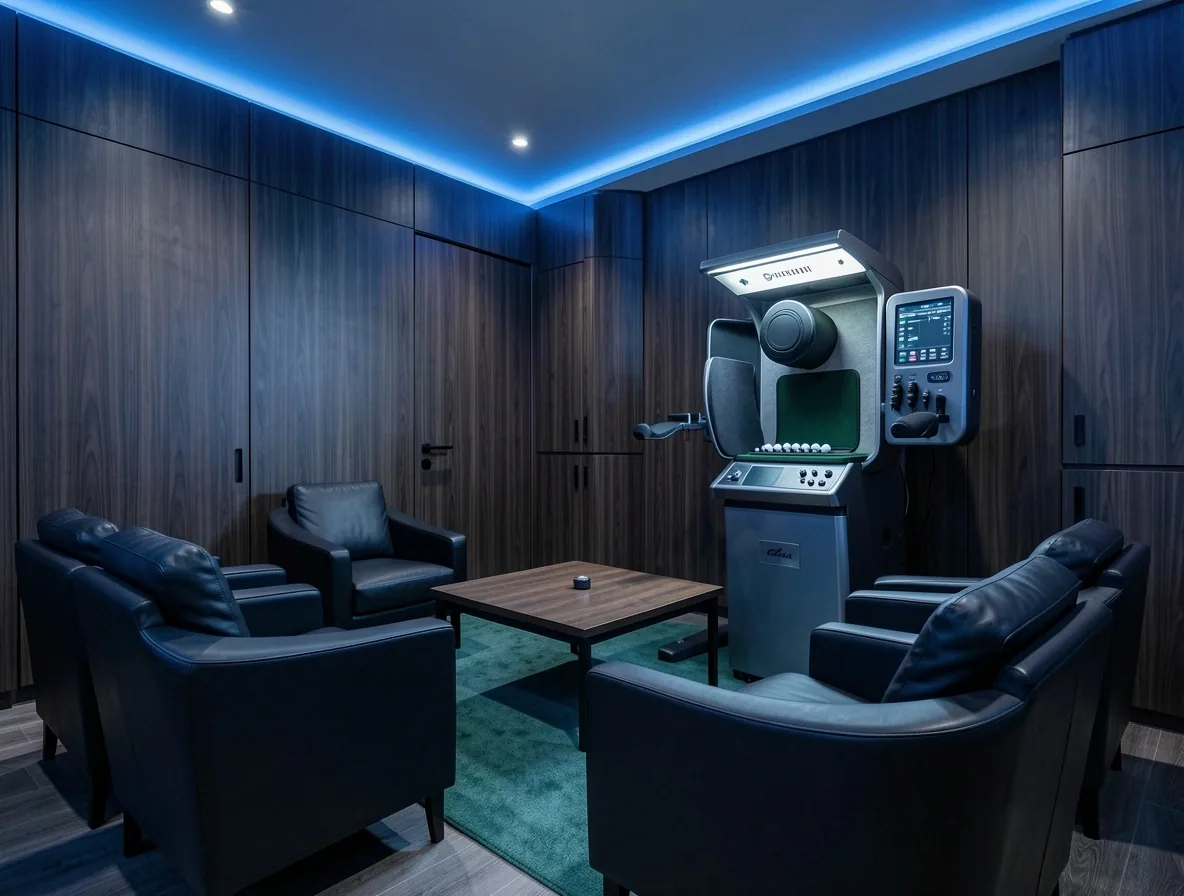 Interior of the Golden Rooms gaming room